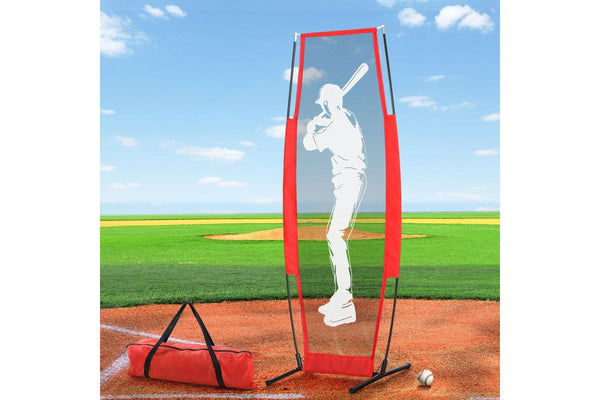 Everfit Baseball Net Pitching Kit with Stand Rebound Net Training Aid
