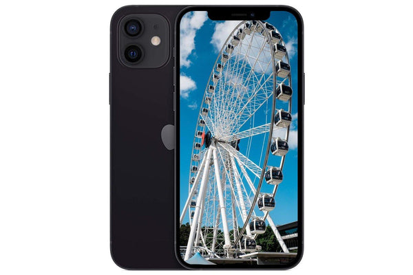 Apple iPhone 12 128GB Black (100% Battery Health) - Good (Refurbished)