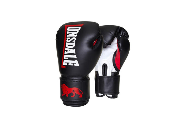 Lonsdale Challenger 2.0 Sparring Training Boxing Punching Glove Pair 10oz Black