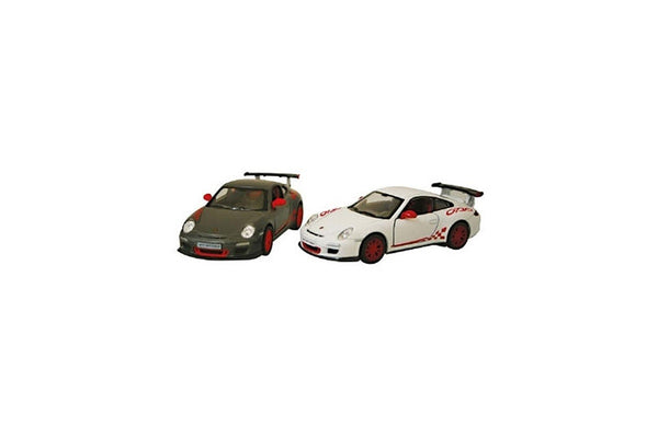 2x Fumfings 14cm Porsche GT3 RS 1:36 Scale Kids Car Replica Toy 3y+ Assorted