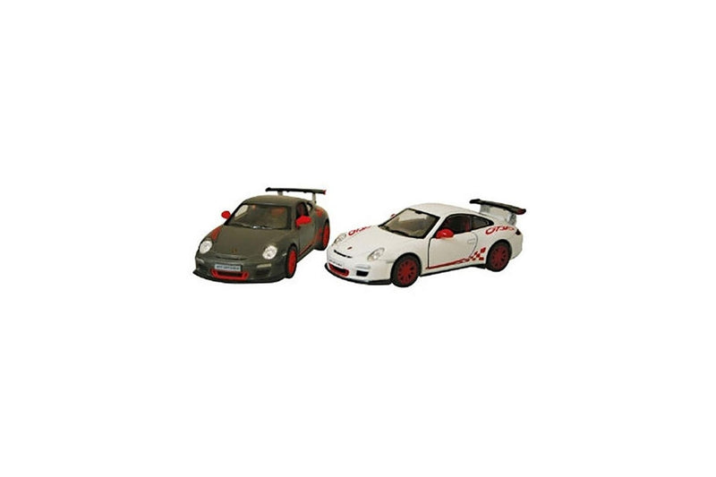 2x Fumfings 14cm Porsche GT3 RS 1:36 Scale Kids Car Replica Toy 3y+ Assorted