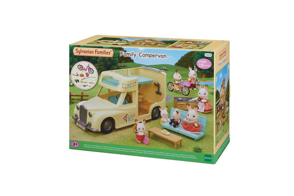 19pc Sylvanian Families Family Campervan Kids Miniature Collectible Toy 3y+