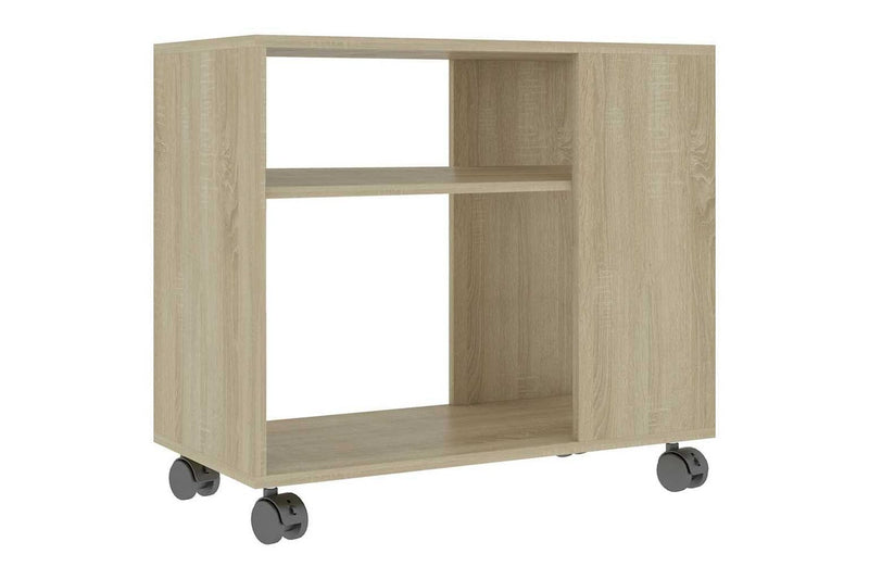 Side Table Sonoma Oak 70x35x55 cm Engineered Wood vidaXL
