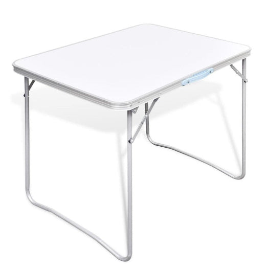 Foldable Camping Table With Metal Frame 80 X 60 Cm Camping Tables