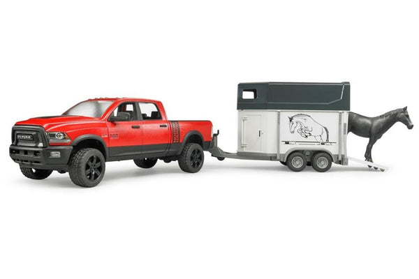 Bruder: RAM Power Wagon - with Horse Float