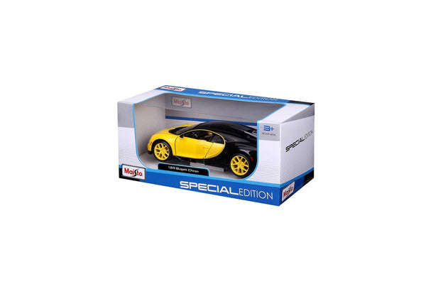 Maisto 1:24 Scale 2017 Bugatti Chiron Coupe Model Car Kids Childrens Toy 3y+