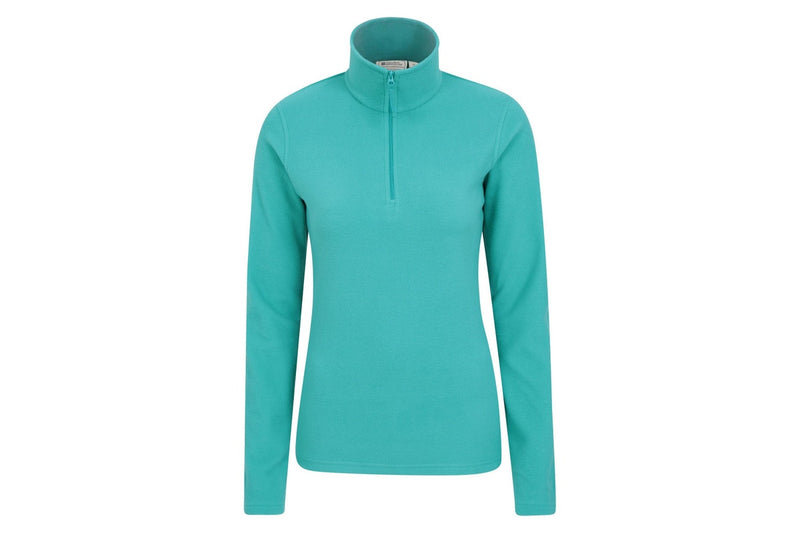 Mountain Warehouse Womens/Ladies Camber II Fleece Top (Teal) (M)