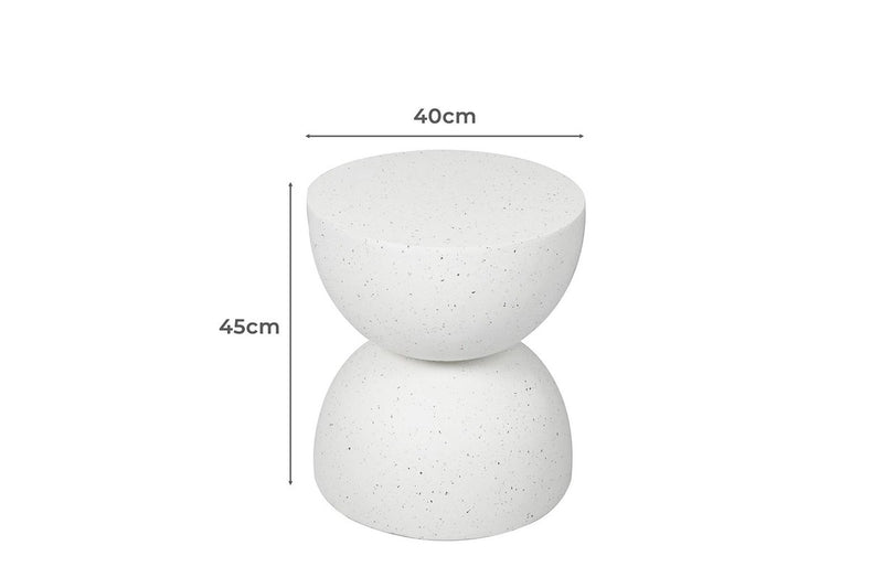 Side Table Terrazzo Coffee Tables Beige