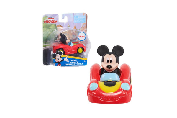 Disney Junior Mickey Mouse Diecast Toy Funhouse Vehicle Car Kids Child Toy 3y+