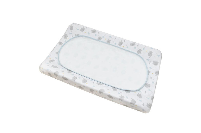 Living Textiles Cotton Jersey Nursery Change Pad Cover & Liner Mason Elephant