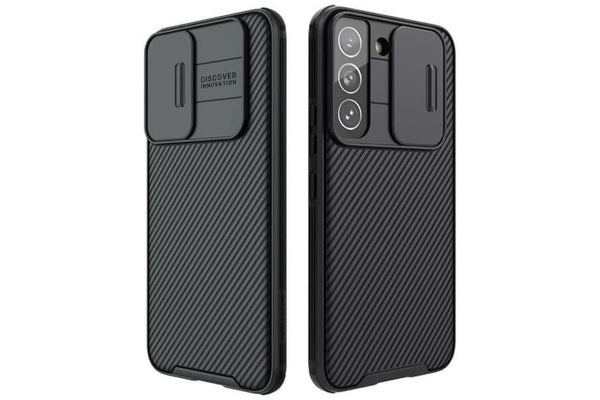 Nillkin For Samsung Galaxy S25/S24 Case CamShield With Camera Protection Case Slim Magnetic Shockproof Heavy Duty Cover (Black)