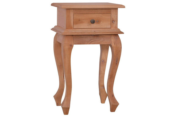 Bedside Table 35x30x60 cm Solid Mahogany Wood vidaXL
