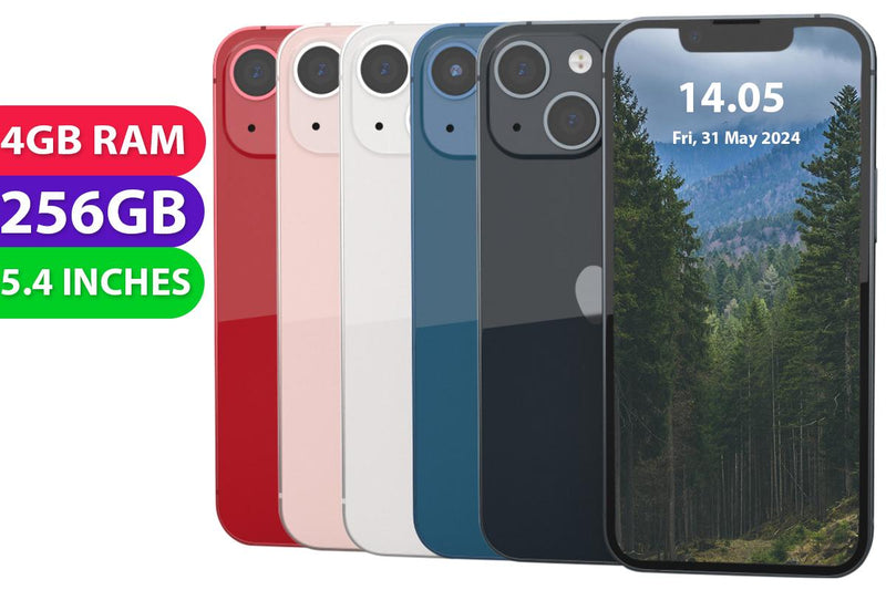 Apple iPhone 13 Mini (256GB, Any Colour, Global Ver) - Excellent - Refurbished