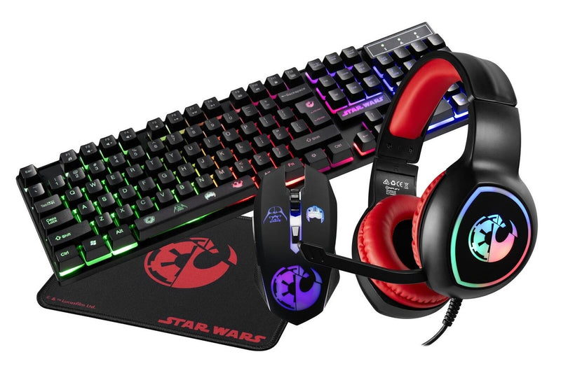 Disney Star Wars 4-in-1 Wired Gaming Bundle