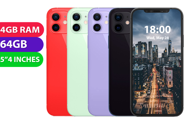 Apple iPhone 12 Mini (64GB, Any Colour, Global Ver) - Refurbished - As New