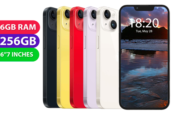 Apple iPhone 14 Plus (256GB, Any Colour, Global Ver) - Refurbished - As New