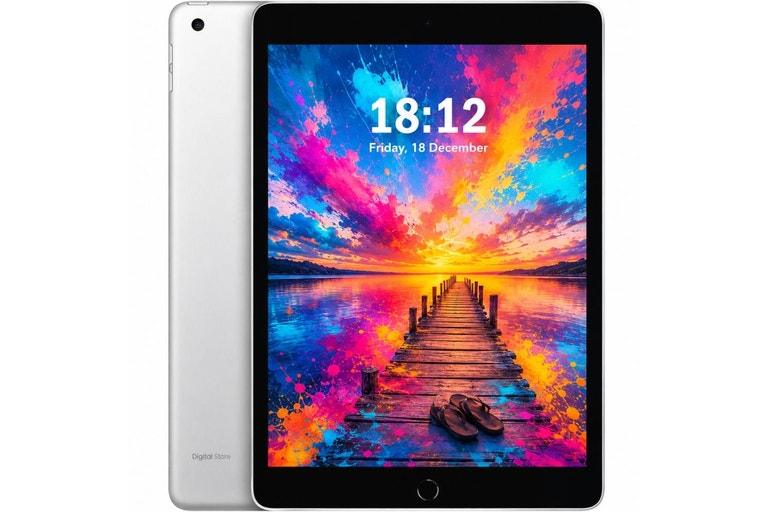 iPad 9 256GB (Cellular) Silver (Excellent Refurbished + Smart Cover)