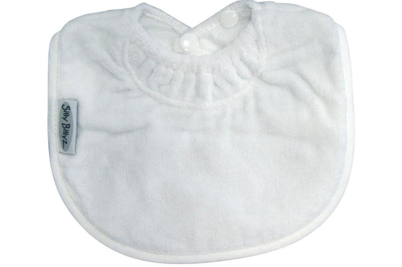 Silly Billyz: Towel Biblet - White
