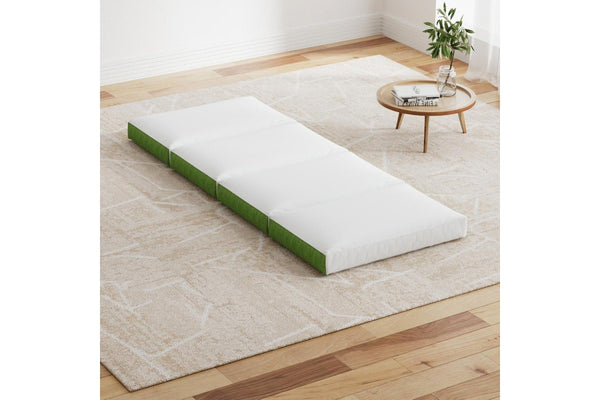 Giselle Bedding Foldable Mattress Folding Foam Single Green