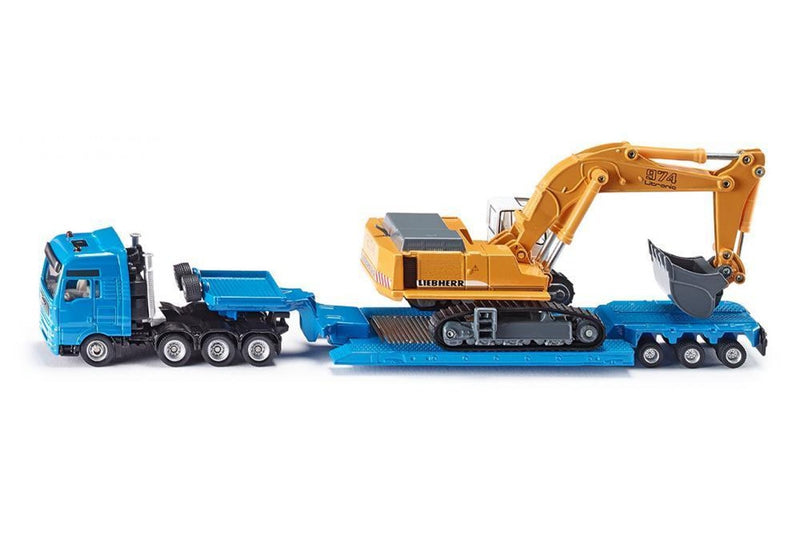 Siku: MAN TG-A Low Loader with Liebherr 974 Excavator 1:87