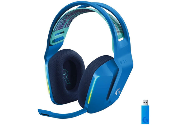 Logitech G733 LIGHTSPEED Wireless RGB Gaming Headset - Blue