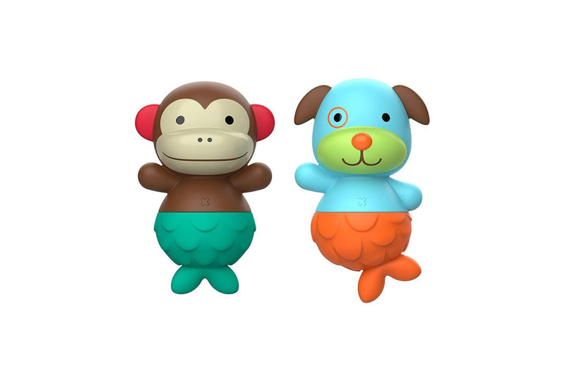 Skip Hop: Mix & Match Flippers Baby Bath Toy - Monkey/Dog