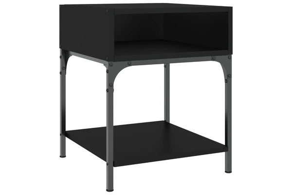 Bedside Table Black 40x41x50 cm Engineered Wood vidaXL