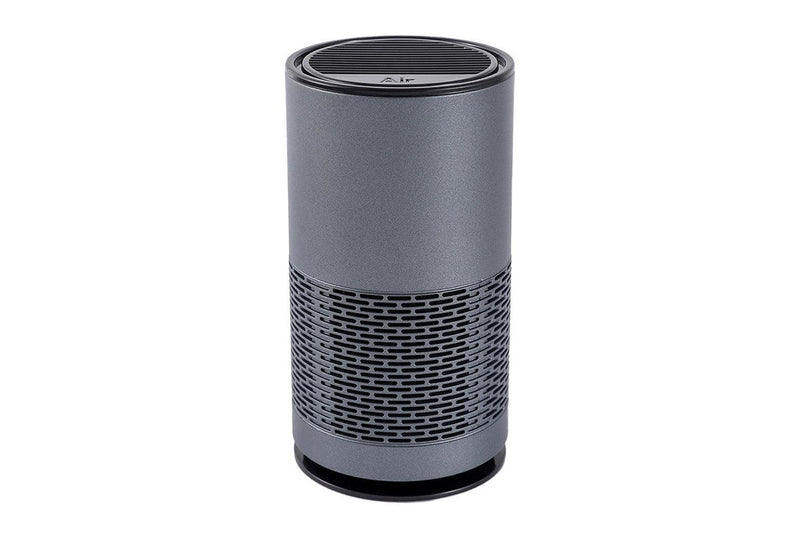 Portable Negative Ion Air Purifier Air Cleaner for Car Home Bedroom Grey