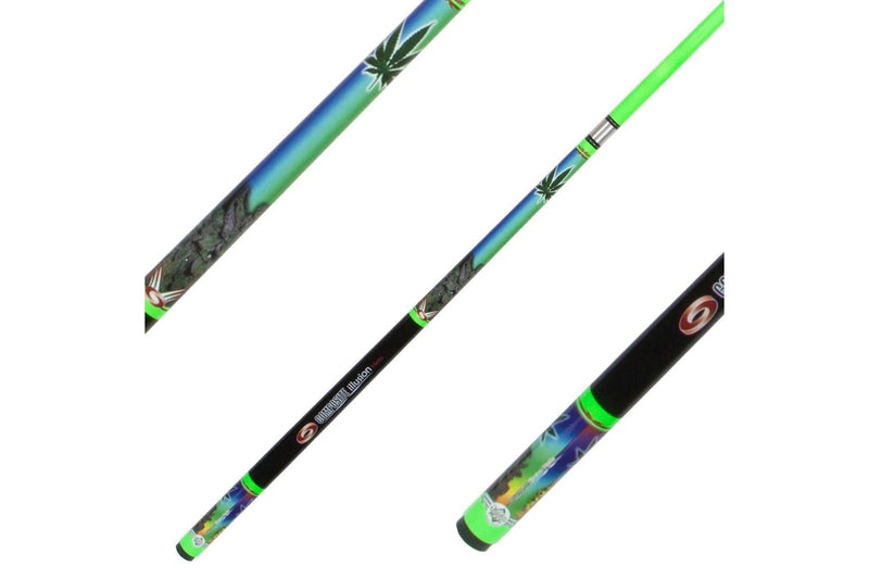 Formula Sports Illusion 2 Piece Fibreglass Pool 57" Cue Billards Snooker Herbs