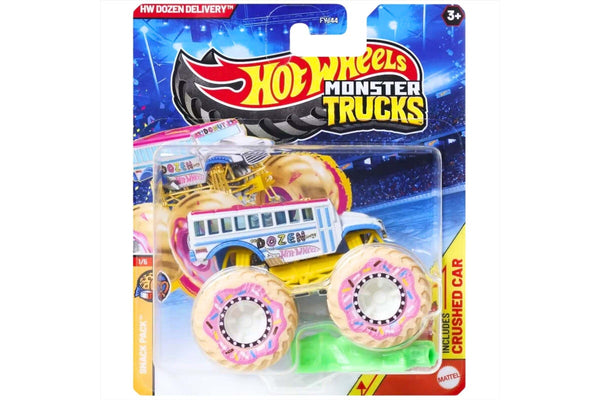 Hot Wheels: 1:64 Scale Monster Trucks - Dozen Delivery
