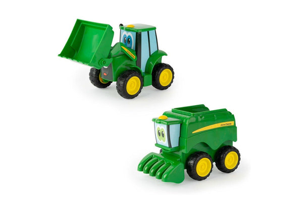 2pc John Deere Farmin' Friends Farm Vehicle Tractor Kids Children Toy 3y+ GRN