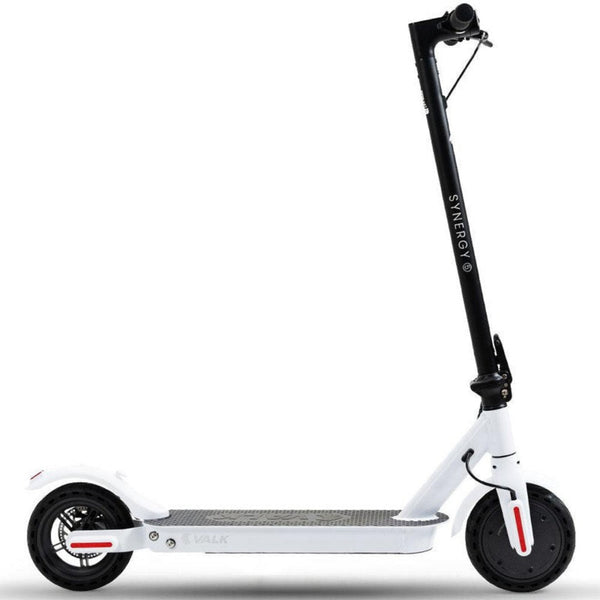 400W Electric Scooter, with Suspension for Adults Portable Folding Ride On,Synergy 5 MkII White