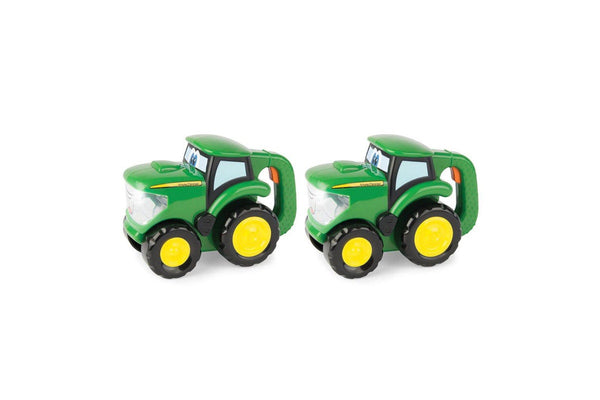 2PK John Deere 15cm Johnny Kids Tractor Flashlight Torch Vehicle Play Toys 18m+