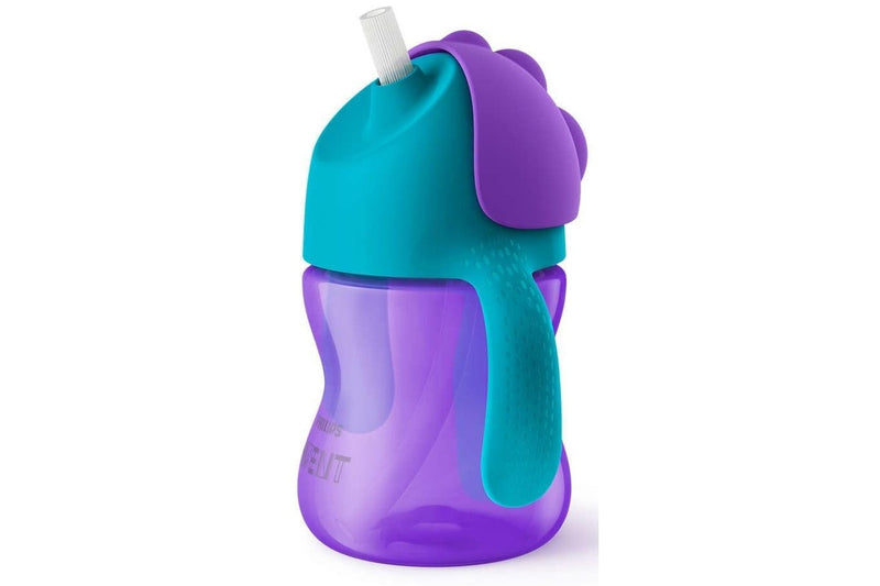 Avent: Bendy Straw Cup - Purple (200ml)