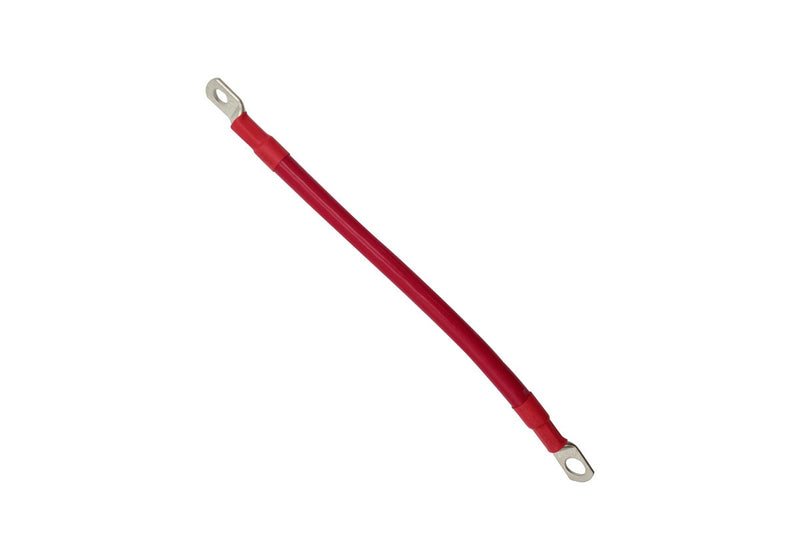 0.2m 2AWG Connector Cable Red with M8 Lug and M10 Lug Superior Corrosion Resistance Inverter Car RV Marine