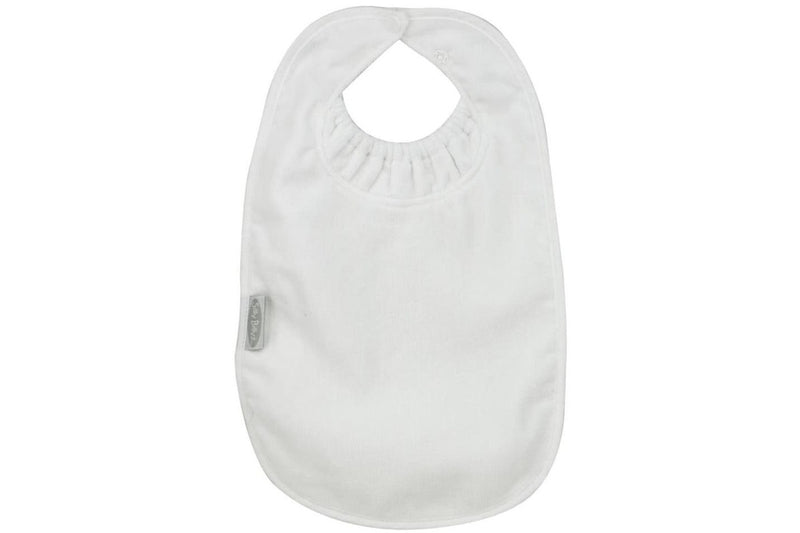 Silly Billyz: Towel XL Bib - White