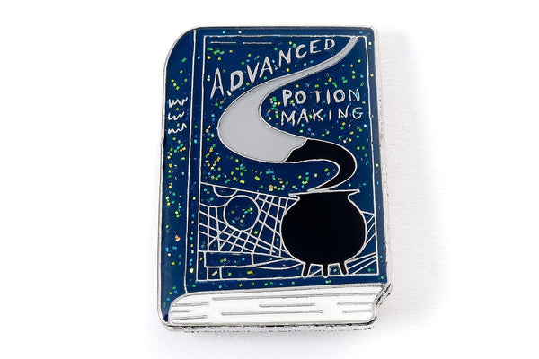 Harry Potter Advanced Potion Making Badge (Navy/Grey/Black) (One Size)