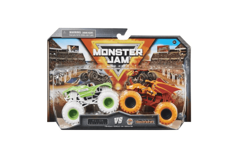 2PK Spin Master Monster Jam 1:64 Diecast Trucks Vehicle Kids Toy Assorted 3+