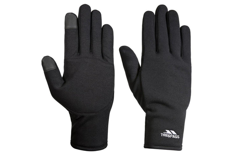 Trespass Unisex Adults Poliner Power Stretch Glove (Black) (S/M)
