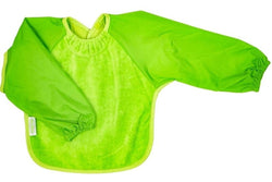 Silly Billyz: Towel Small Long Sleeve Bib - Lime