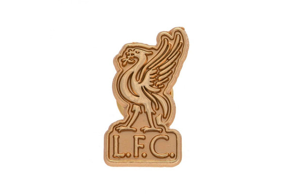 Liverpool FC Crest Badge (Gold) (One Size)