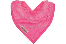 Silly Billyz: Towel Bandana Bib - Cerise