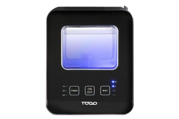 TODO 2.5L Air Humidifier Ultrasonic Aromatheraphy Diffuser UV Sterilizer - Black