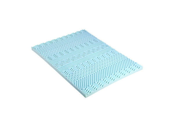 Giselle Bedding Memory Foam Mattress Topper 11-Zone 8cm Double