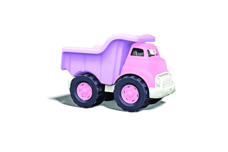 Green Toys Dump Truck Pink Kids Childrens Toy Hauling Vehicle Playset 1+