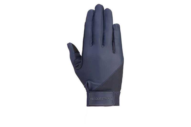 Hy Unisex Adult Riding Gloves (Navy) (S)