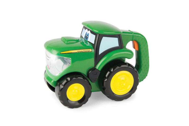 John Deere 15cm Johnny Kids Tractor Flashlight Torch Vehicle Play Toys 18m+ GRN
