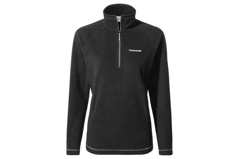 Craghoppers Womens/Ladies Miska VI Half Zip Fleece (Black) (8 UK)