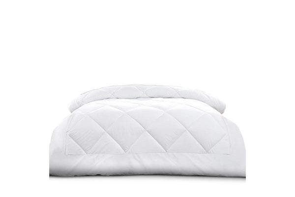 Queen Size Bedding Microfibre Bamboo Quilt Doona Duvet 400GSM Winter White