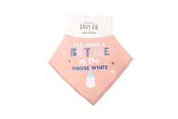 Splosh: Baby House White Bib